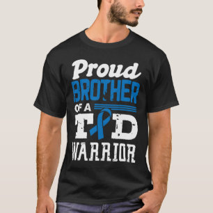Camiseta Orgulloso Hermano De Un Guerrero De La T1d Concien
