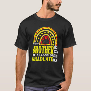 Camiseta Orgulloso Hermano De Una Clase De Graduado De 2022