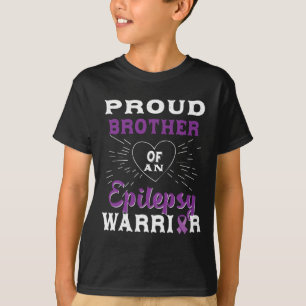 Camiseta Orgulloso Hermano De Una Epilepsia De Conciencia D