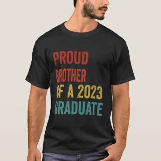 Camiseta Orgulloso Hermano De Una Graduación De 2023