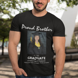 Camiseta Orgulloso Hermano Del Graduado   Foto