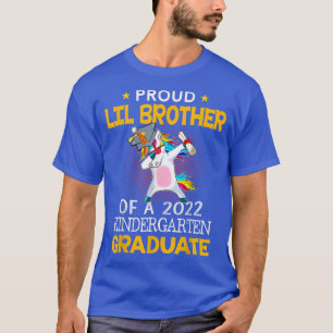 Camiseta Orgulloso Hermano Lil De Un Graduado De Jardín De