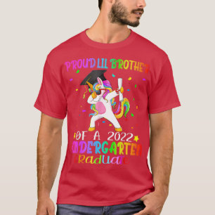 Camiseta Orgulloso Hermano Lil De Un Graduado De Jardín De 