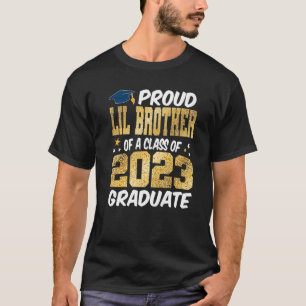 Camiseta Orgulloso hermano menor de un graduado superior de
