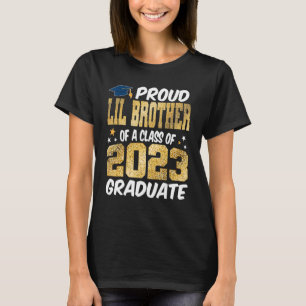 Camiseta Orgulloso hermano menor de un graduado superior de