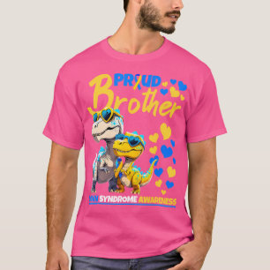 Camiseta Orgulloso Hermano Mundo con síndrome de Down Conci