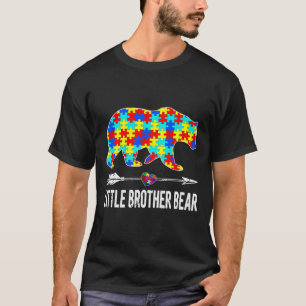 Camiseta Orgulloso Hermano Pequeño Con Autismo Niños De Con