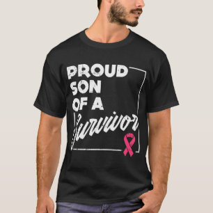 Camiseta Orgulloso Hijo De Sobreviviente Apoyo Al Cáncer De