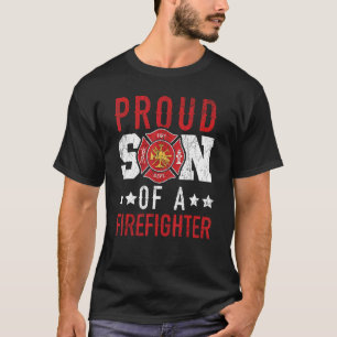 Camiseta Orgulloso Hijo De Un Bombero Bombardeando Bombarde