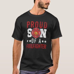 Camiseta Orgulloso Hijo De Un Bombero Bombardeando Bombarde