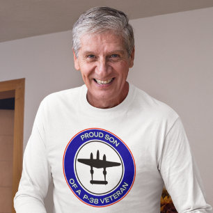 Camiseta Orgulloso hijo de un veterano del P-38