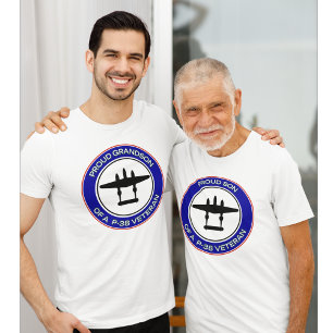 Camiseta Orgulloso Hijo de un Veterano del P-38