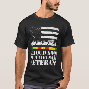 Camiseta Orgulloso Hijo De Un Veterano Vietnam