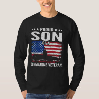 Camiseta Orgulloso Hijo De Una Familia De Veteranos De Subm