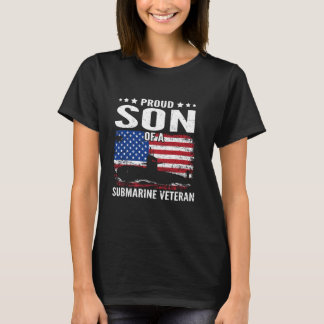 Camiseta Orgulloso Hijo De Una Familia De Veteranos De Subm