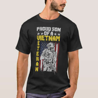 Camiseta Orgulloso hijo del ejército de EE. UU. Vietnam Vet