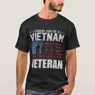 Camiseta Orgulloso hijo del ejército de EE. UU. Vietnam Vet