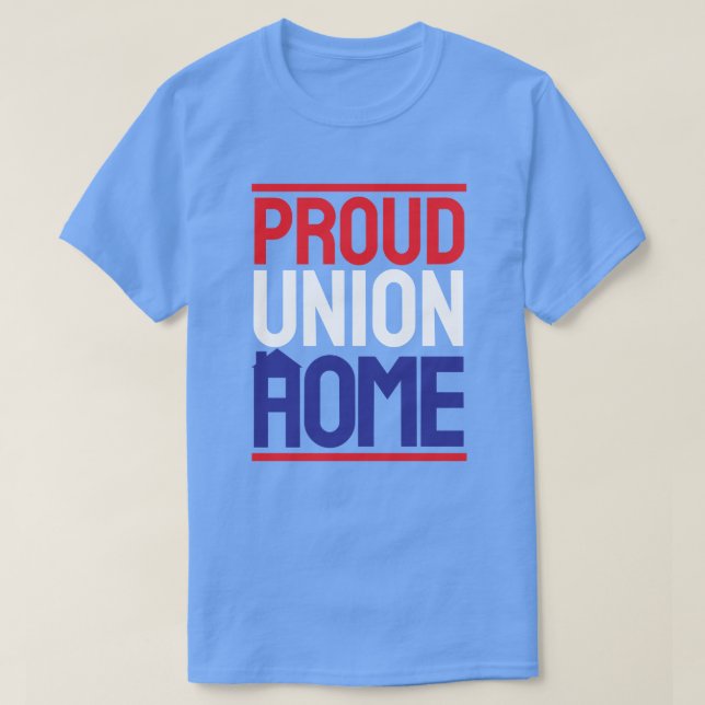 CAMISETA ORGULLOSO HOGAR DE LA UNIÓN (Diseño del anverso)