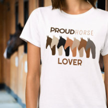 Orgulloso HORSE LOVER T-Shirt