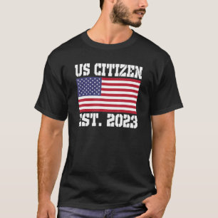 Camiseta Orgulloso inmigrante estadounidense de nacionalida