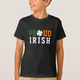 Camiseta Orgulloso Irlandés Shamrock Lucky Clover Citando S