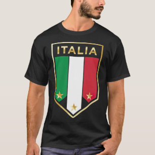 Camiseta Orgulloso Italia Gráfico de fútbol italiano dive
