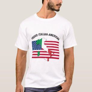 Camiseta Orgulloso italiano-americano
