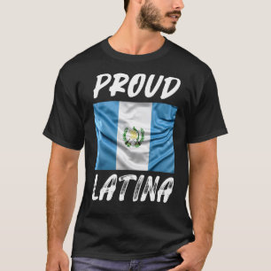 Camiseta Orgulloso Latina Hispano Mes de la Herencia Guatem