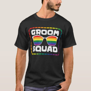 Camiseta Orgulloso Lgbt Boda de Igualdad Queer Pareja Gro