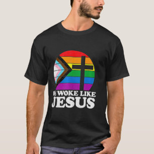 Camiseta Orgulloso liberal demócrata Sé despierto como Jesú