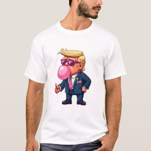 Camiseta Orgulloso Maga Trump Pixel Presidente Día de Inaug