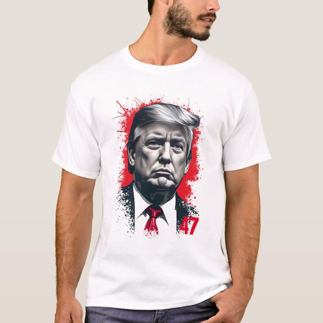 Camiseta Orgulloso Maga Trump vance la inauguración de la p (Anverso)