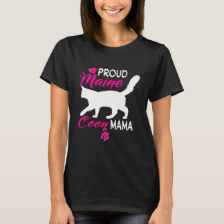 Camiseta Orgulloso Maine Coon Mama