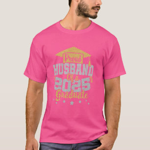 Camiseta Orgulloso marido de un graduado de 2025 clase 25 G