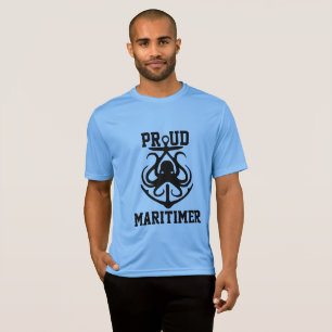Camiseta Orgulloso Maritimer octopus Lighthouse ruta T-