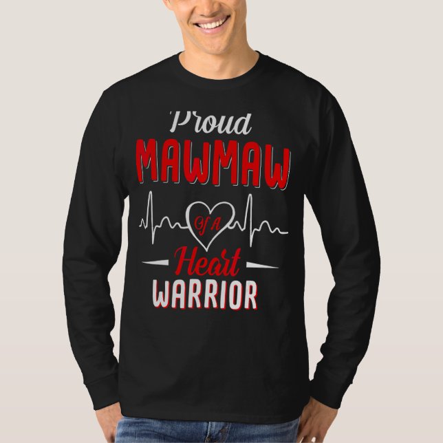 Camiseta Orgulloso Mawmaw De Las Madres De Conciencia De Un (Anverso)