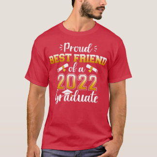 Camiseta Orgulloso mejor amigo de una clase graduada de 202