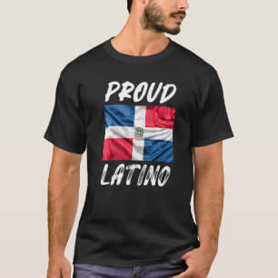 Camiseta Orgulloso Mes de la Herencia Latino Hispana Domini