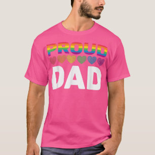 Camiseta Orgulloso mes de orgullo LGBT de papá se queda org