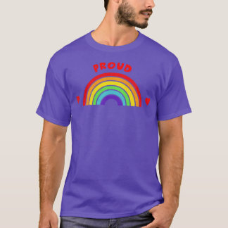 Camiseta Orgulloso Mes del Orgullo LGBT Tee Regalo de simpa