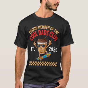 Camiseta Orgulloso miembro club de papás geniales estableci
