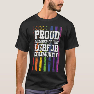 Camiseta Orgulloso Miembro De La Comunidad Lgbt Jb (1) -Sta