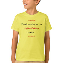 Camiseta - Orgulloso Miembro de la Familia