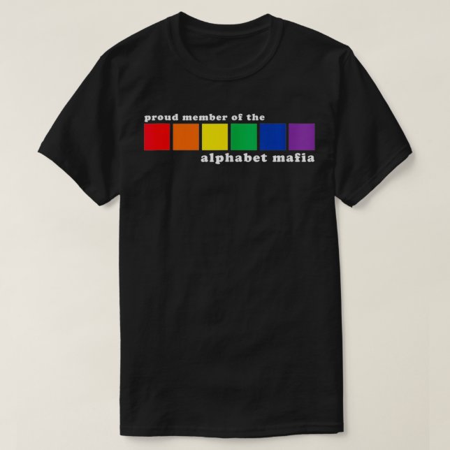 Camiseta Orgulloso miembro de la mafia alpina del orgullo L (Diseño del anverso)