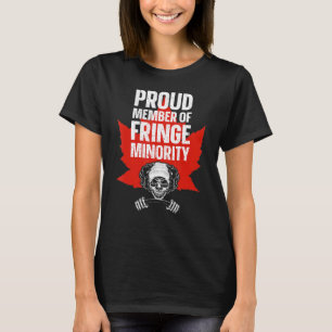 Camiseta Orgulloso Miembro De La Minoría Fringe