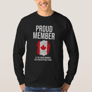 Camiseta Orgulloso Miembro De La Pequeña Minoría Francesa D