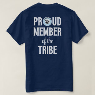 Camiseta Orgulloso miembro de la tribu Blanco