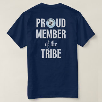 Camiseta Orgulloso miembro de la tribu Blanco
