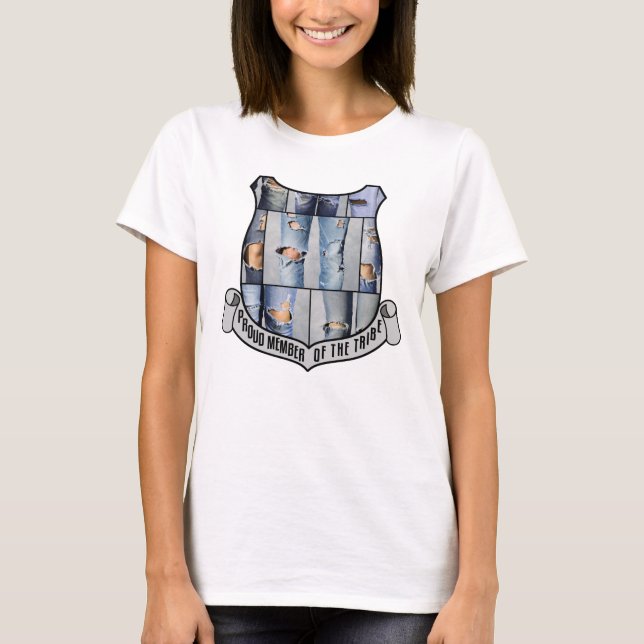 Camiseta Orgulloso Miembro De La Tribu Personal (Anverso)