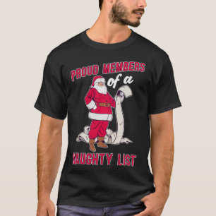 Camiseta Orgulloso Miembro De La Triste Lista Feliz Navidad